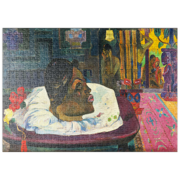 puzzleplate The Royal End (Arii Matamoe) (1892) by Paul Gauguin 500 Puzzle