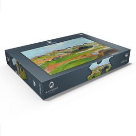 Darstellung des Puzzle Motivs Landscape at Le Pouldu (1890) by Paul Gauguin - Puzzleteile: 1000