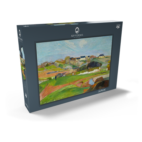 Landscape at Le Pouldu (1890) by Paul Gauguin 500 Puzzle Schachtel Ansicht2