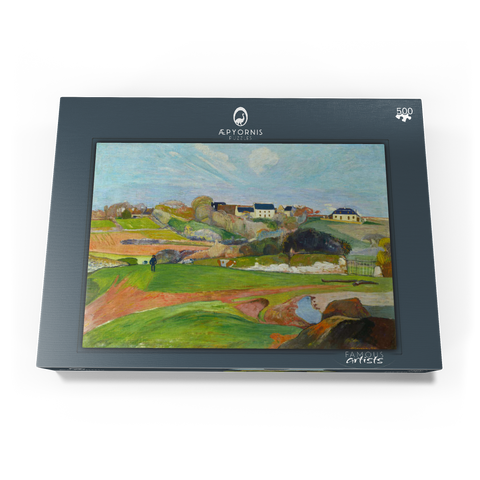 Landscape at Le Pouldu (1890) by Paul Gauguin 500 Puzzle Schachtel Ansicht3