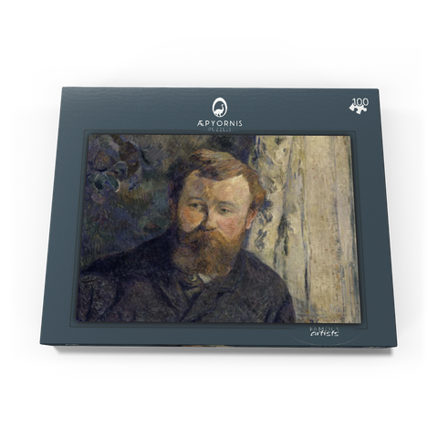 Paul Gauguin's Portrait of Achille Granchi Taylor (1885) 100 Puzzle Schachtel Ansicht3