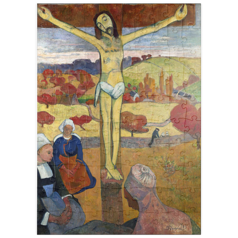 puzzleplate Paul Gauguin's The Yellow Christ (Le Christ jaune) (1886) 100 Puzzle