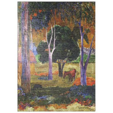puzzleplate Paul Gauguin's Landscape with a Pig and a Horse (1903) 200 Puzzle