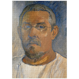 Darstellung des Puzzle-Motivs Paul Gauguin's Self-Portrait (1903) – Puzzleteile: 1000