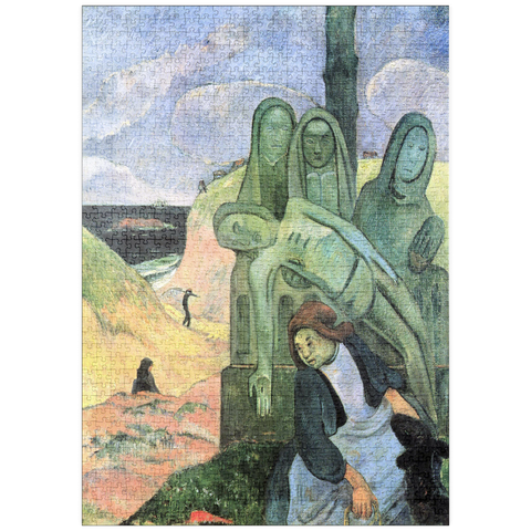 puzzleplate Paul Gauguin's The Green Christ (1889) 1000 Puzzle