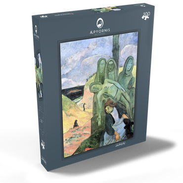 Paul Gauguin's The Green Christ (1889) 100 Puzzle Schachtel Ansicht2