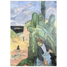 Darstellung des Puzzle Motivs Paul Gauguin's The Green Christ (1889) - Puzzleteile: 100