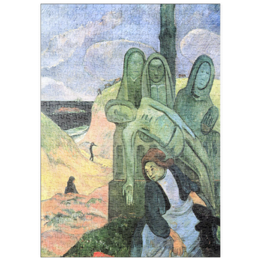 puzzleplate Paul Gauguin's The Green Christ (1889) 500 Puzzle