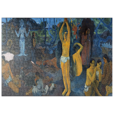 puzzleplate Paul Gauguin's Where Do We Come From? What Are We? Where Are We Going? (1897) 500 Puzzle
