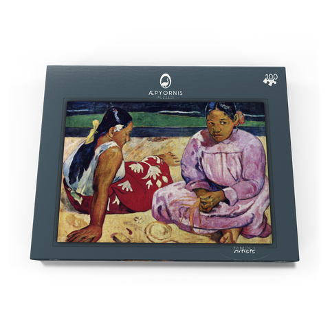 Paul Gauguin's Tahitian Women on the Beach (1891) 100 Puzzle Schachtel Ansicht3