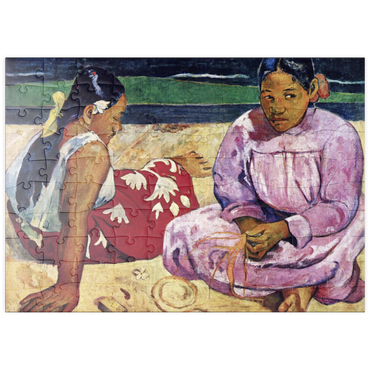puzzleplate Paul Gauguin's Tahitian Women on the Beach (1891) 100 Puzzle