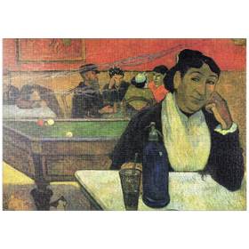Darstellung des Puzzle-Motivs Paul Gauguin's Night café, Arles (1888) – Puzzleteile: 1000