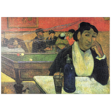 puzzleplate Paul Gauguin's Night café, Arles (1888) 1000 Puzzle