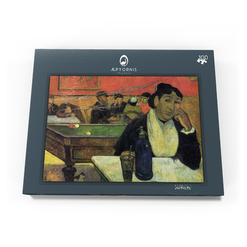 Paul Gauguin's Night café, Arles (1888) 100 Puzzle Schachtel Ansicht3