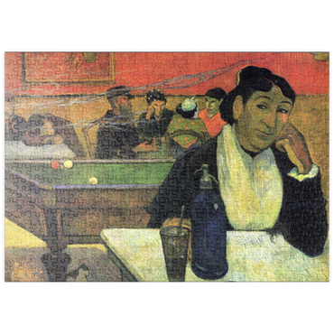 puzzleplate Paul Gauguin's Night café, Arles (1888) 500 Puzzle