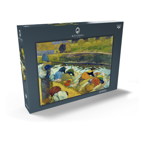 Paul Gauguin's Washerwomen (1888) 1000 Puzzle Schachtel Ansicht2