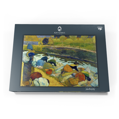 Paul Gauguin's Washerwomen (1888) 1000 Puzzle Schachtel Ansicht3