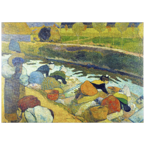 puzzleplate Paul Gauguin's Washerwomen (1888) 1000 Puzzle