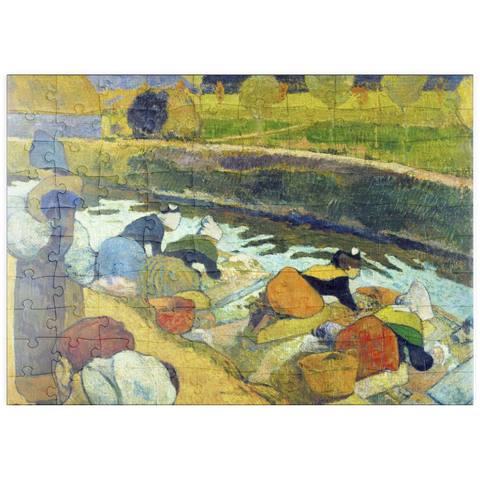 puzzleplate Paul Gauguin's Washerwomen (1888) 100 Puzzle