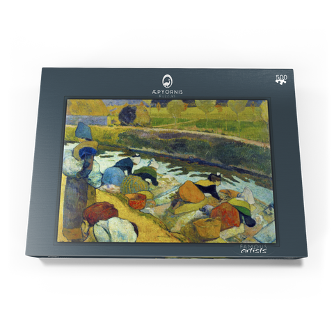 Paul Gauguin's Washerwomen (1888) 500 Puzzle Schachtel Ansicht3