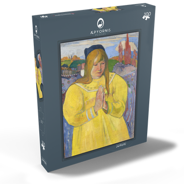 Paul Gauguin's Young Christian Girl (1894) 100 Puzzle Schachtel Ansicht2