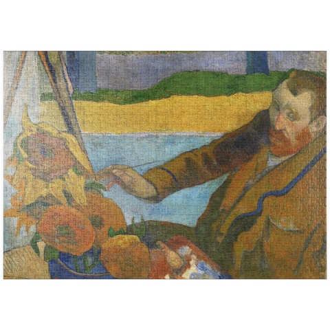 puzzleplate Paul Gauguin's The Painter of Sunflowers (1888) 1000 Puzzle