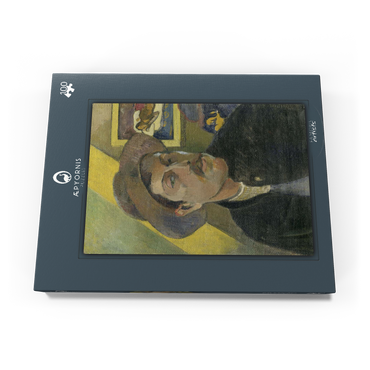 Paul Gauguin's Self-Portrait in a Hat (1893) 100 Puzzle Schachtel Ansicht3