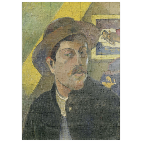 puzzleplate Paul Gauguin's Self-Portrait in a Hat (1893) 100 Puzzle