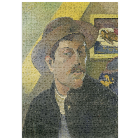puzzleplate Paul Gauguin's Self-Portrait in a Hat (1893) 500 Puzzle