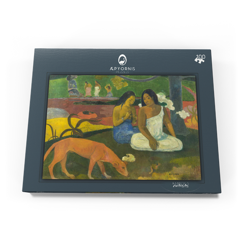 Paul Gauguin's Arearea (1892) 100 Puzzle Schachtel Ansicht3