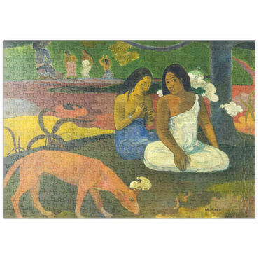 puzzleplate Paul Gauguin's Arearea (1892) 500 Puzzle