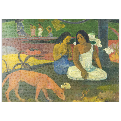 puzzleplate Paul Gauguin's Arearea (1892) 500 Puzzle