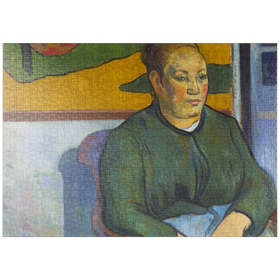 Darstellung des Puzzle-Motivs Paul Gauguin's Madame Roulin (1888) – Puzzleteile: 1000