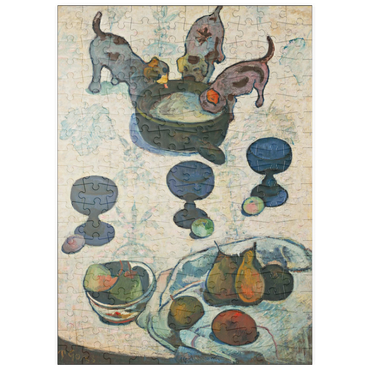 puzzleplate Paul Gauguin's Still Life with Three Puppies (1888) 200 Puzzle