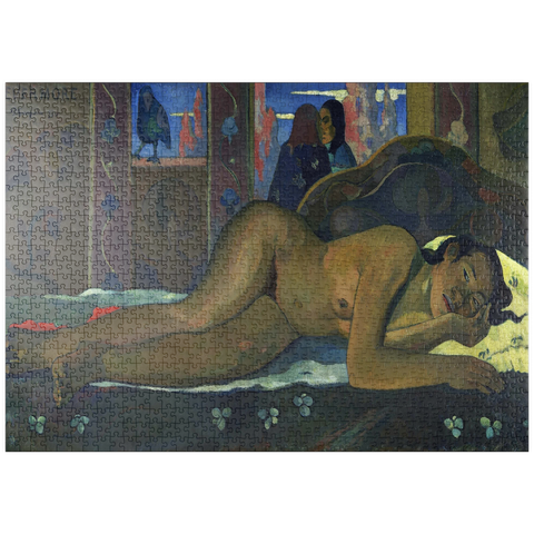 puzzleplate Paul Gauguin's Nevermore (1897) 1000 Puzzle