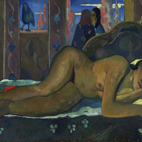 Paul Gauguin's Nevermore (1897) 200 Puzzle 3D Modell