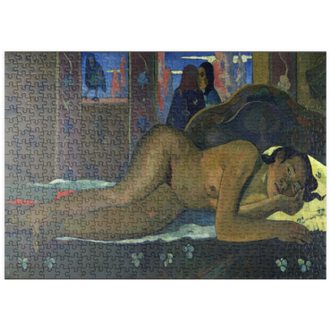 puzzleplate Paul Gauguin's Nevermore (1897) 500 Puzzle