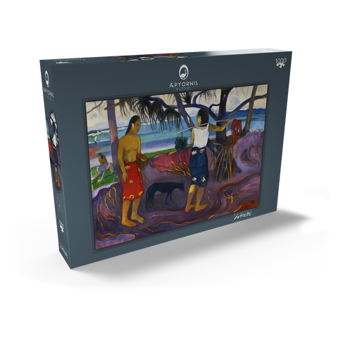 Paul Gauguin's I Raro Te Oviri (Under the Pandanus) (1891) 1000 Puzzle Schachtel Ansicht2