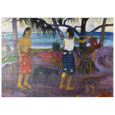 puzzleplate Paul Gauguin's I Raro Te Oviri (Under the Pandanus) (1891) 100 Puzzle