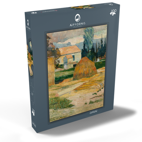 Paul Gauguin's Landscape near Arles (1888) 100 Puzzle Schachtel Ansicht2