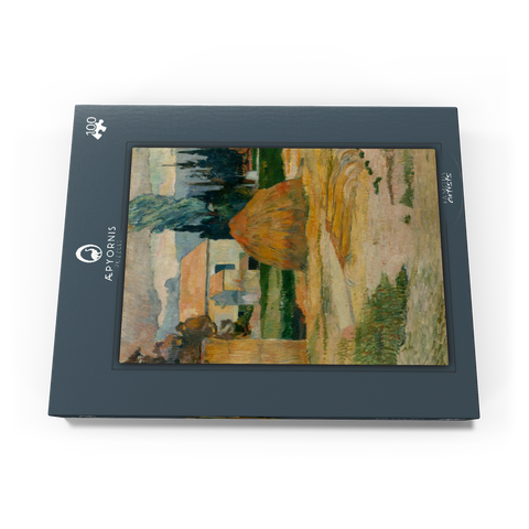Paul Gauguin's Landscape near Arles (1888) 100 Puzzle Schachtel Ansicht3