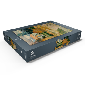 Darstellung des Puzzle Motivs Paul Gauguin's Landscape near Arles (1888) - Puzzleteile: 500