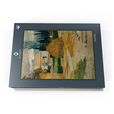 Paul Gauguin's Landscape near Arles (1888) 500 Puzzle Schachtel Ansicht3