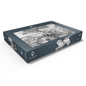 Darstellung des Puzzle Motivs Soldiers at Rest, 1556, by Pieter Bruegel the Elder - Puzzleteile: 1000