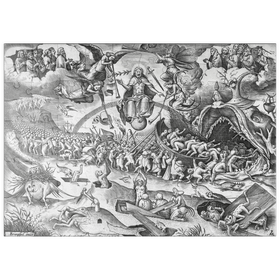 Darstellung des Puzzle Motivs Last Judgement, 1558, by Pieter Bruegel the Elder - Puzzleteile: 100