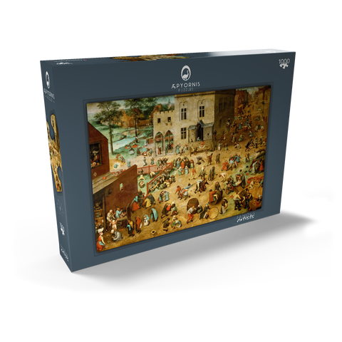 Children's Games, 1560, by Pieter Bruegel the Elder 1000 Puzzle Schachtel Ansicht2