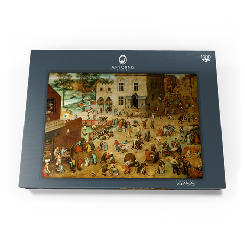 Children's Games, 1560, by Pieter Bruegel the Elder 1000 Puzzle Schachtel Ansicht3