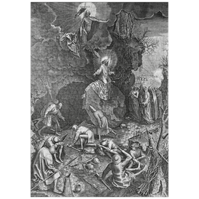 Darstellung des Puzzle Motivs The Resurrection of Christ, 1560, by Pieter Bruegel the Elder - Puzzleteile: 1000