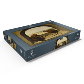 Darstellung des Puzzle Motivs Two Monkeys, 1562, by Pieter Bruegel the Elder - Puzzleteile: 1000