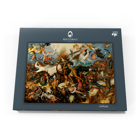 The Fall of the Rebel Angels, 1562, by Pieter Bruegel the Elder 100 Puzzle Schachtel Ansicht3